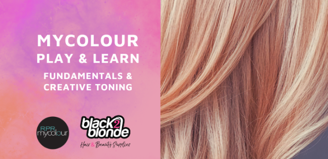 mycolour black2blonde course banner