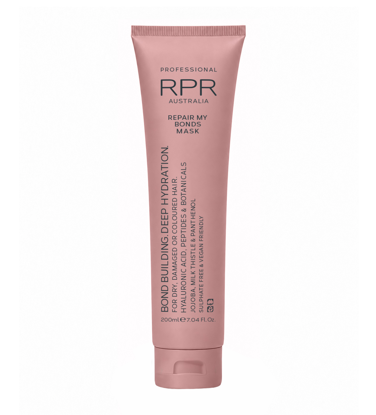 RPR Repair My Bonds Mask 200ml with hyaluronic acid, peptides and natural botanicals.